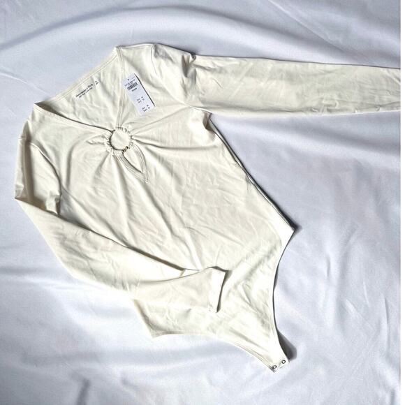 Abercrombie & Fitch Soft Collection Long Sleeve Bodysuit Size Medium NWT - Picture 1 of 3